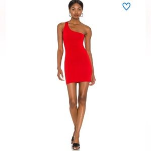Superdown Darvey Strappy Back Mini Dress in Red Sz‎ M